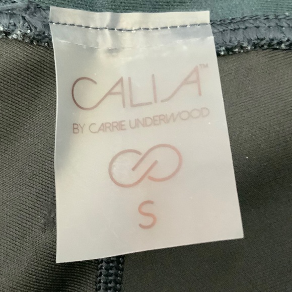 CALIA NWOT Carrie Underwood Blue Floral Ombré Leggings SZ S - Picture 6 of 11